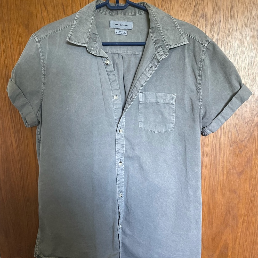 Grey Urban Outfitters button up shirt!